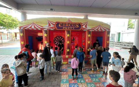 חגיגת פורים בקיבוץ במרכז 1